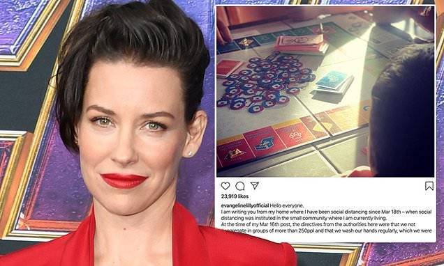 Evangeline Lilly - Evangeline Lilly issues 'sincere and heartfelt apology' for 'insensitive' Instagram post - dailymail.co.uk