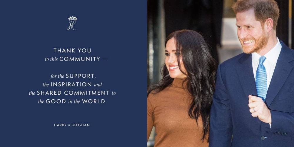 prince Harry - Omid Scobie - Meghan and Harry Just Posted Their Last-Ever Sussex Royal Instagram - marieclaire.com - Los Angeles
