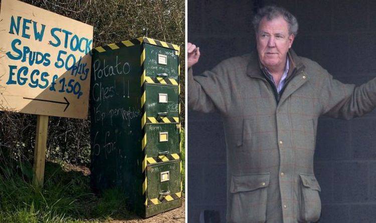 Jeremy Clarkson - Ruth Langsford - Top Gear - Jeremy Clarkson selling farm items from roadside filing cabinet amid coronavirus pandemic - express.co.uk