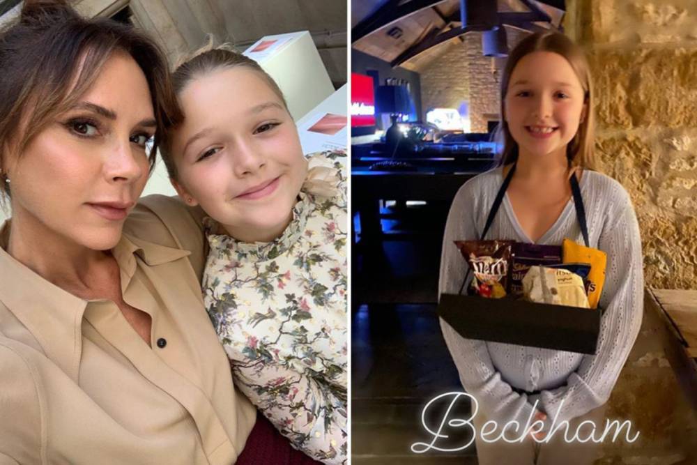 Victoria Beckham reveals Harper is ‘working’ as an usher in family’s makeshift cinema during lockdown - thesun.co.uk - Victoria, county Beckham - city Victoria, county Beckham - county Beckham - county Harper