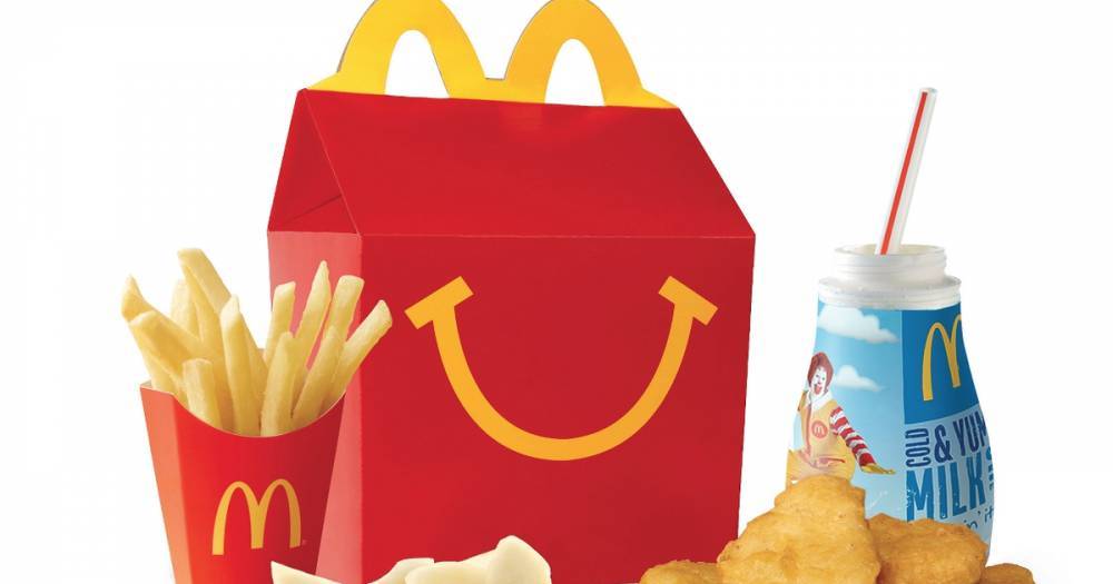 Stacey Solomon - Alan Halsall - McDonald's release Happy Meal box template after celebs like Stacey Solomon make DIY versions of fast food - ok.co.uk