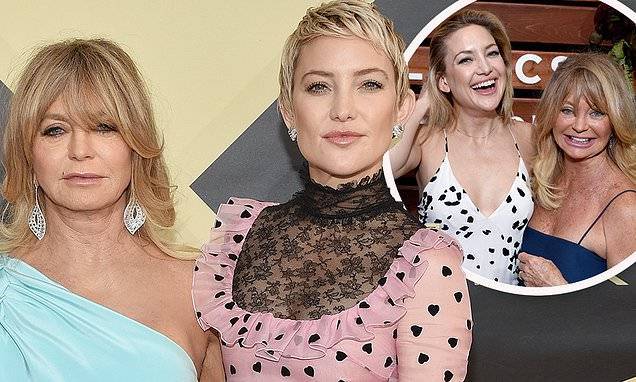 Kate Hudson - Goldie Hawn - Kate Hudson reveals she 'talks a lot about sex' with her mother Goldie Hawn - dailymail.co.uk