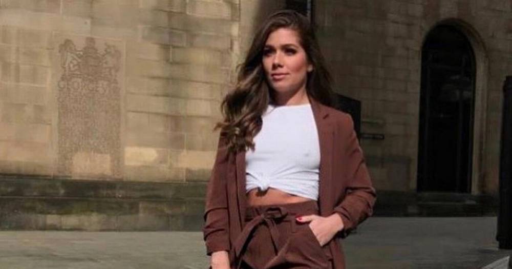Nikki Sanderson - Hollyoaks babe Nikki Sanderson ditches bra in top turned see-through for red-hot snap - dailystar.co.uk - city Manchester - city Sanderson