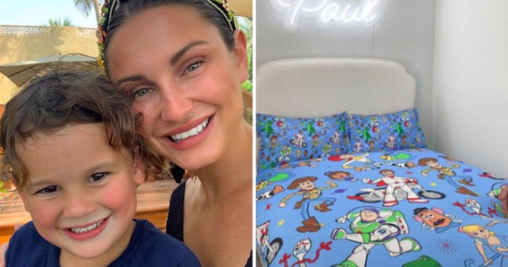 Sam Faiers - Sam Faiers shows off son Paul’s adorable bedroom in family's new home in Surrey - ok.co.uk