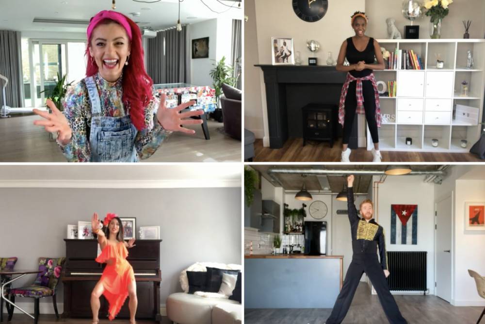 Anton Du Beke - Dianne Buswell - Karen Hauer - Inside Strictly Come Dancing professionals’ homes as they show off their moves in lockdown - thesun.co.uk