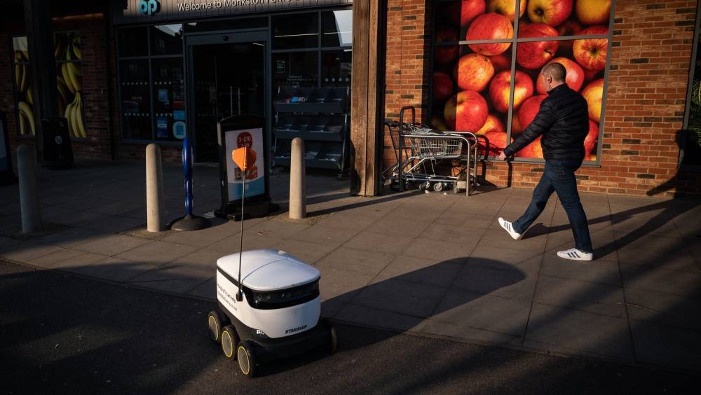 UK robots delivering the goods in Milton Keynes - rte.ie - Britain - city Milton