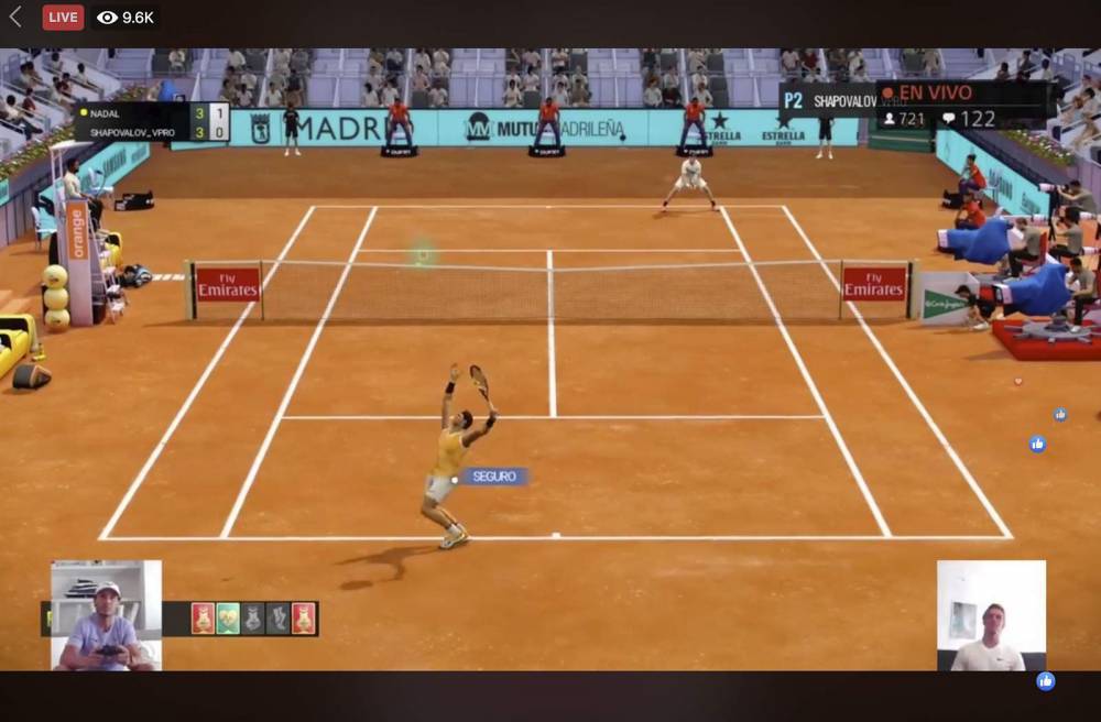 Rafael Nadal - Injury, glitches as Madrid Open tennis presents COVID gaming - clickorlando.com - city Madrid