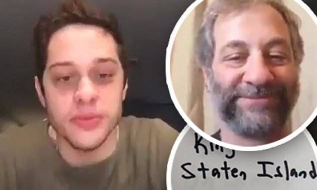 Pete Davidson - Judd Apatow - Pete Davidson and Judd Apatow announce their new movie The King of Staten Island will debut June 12 - dailymail.co.uk - county Island - county King - city Staten Island, county King