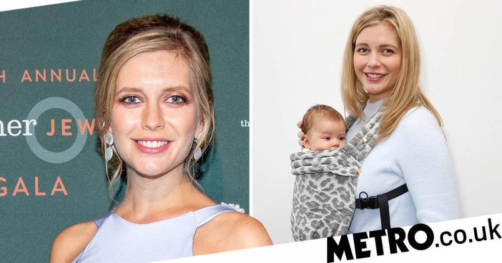 Rachel Riley - Rachel Riley admits it’s been ‘tough’ being kept apart from her parents as a new mum in lockdown - metro.co.uk