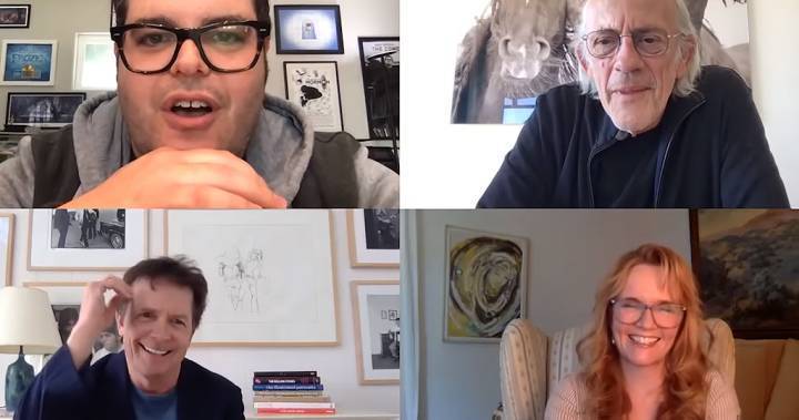 Josh Gad - ‘Back to the Future’ reunion: Michael J. Fox, Christopher Lloyd and more meet up in Zoom hangout - globalnews.ca