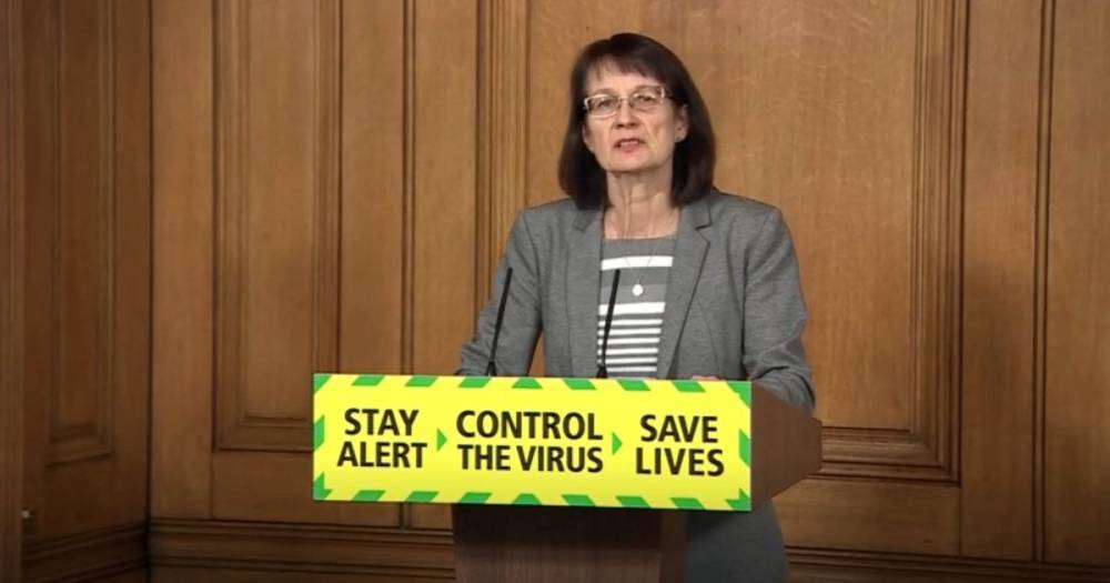 Jenny Harries - Government addresses concerns coronavirus 'R' infection rate is rising back towards 1 - manchestereveningnews.co.uk - Britain