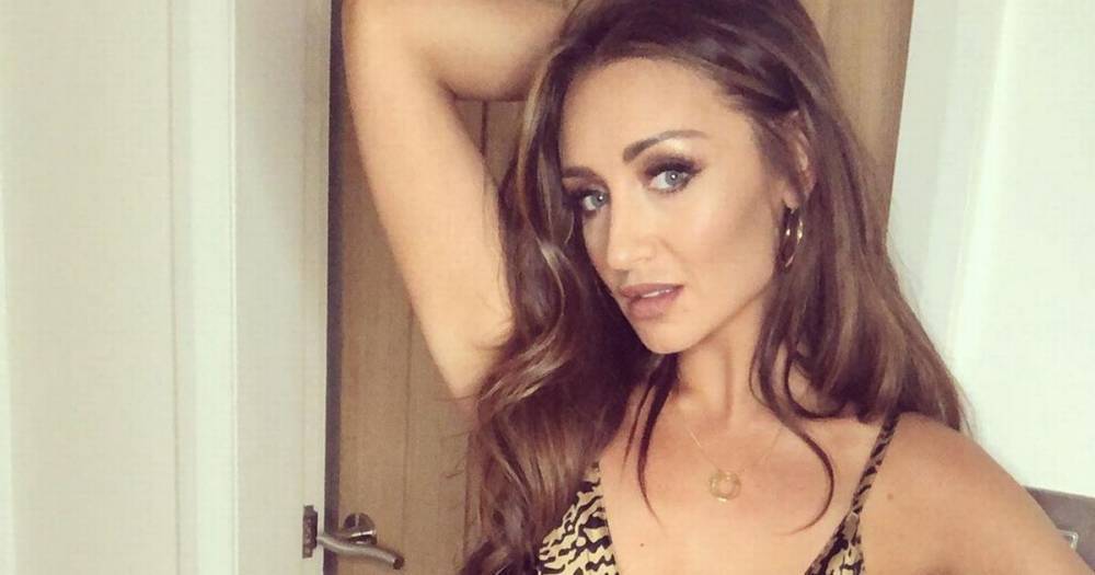 Happy Anniversary - Catherine Tyldesley - Tom Pitfield - Eva Price - Coronation Street's Cath Tyldesley shares censored photo of 't**s' for anniversary - dailystar.co.uk - county Price