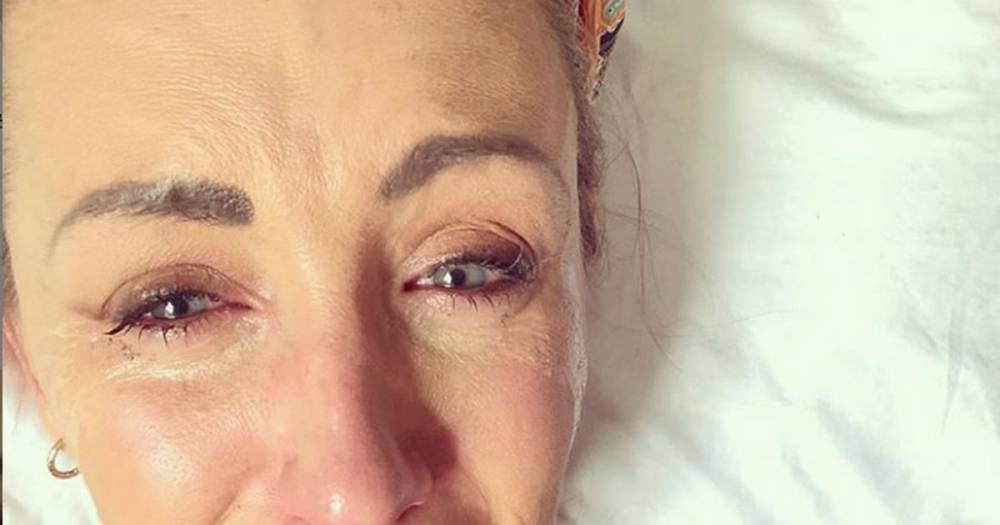 Catherine Tyldesley - Catherine Tyldesley posts raw snap of herself in tears as she admits being in a ‘dark’ place during lockdown - manchestereveningnews.co.uk - county Price