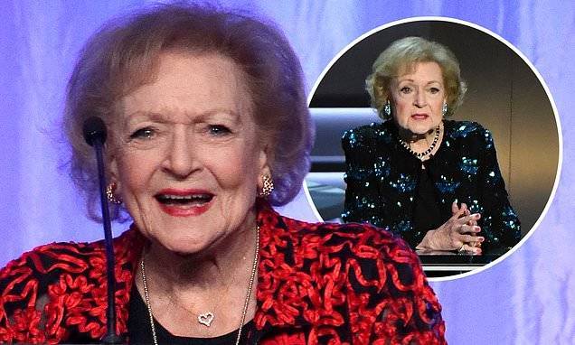 Betty White - Betty White, 98, says she is 'blessed with incredibly good health' - dailymail.co.uk - state California
