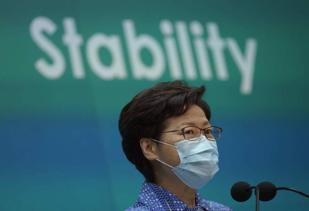 Carrie Lam - Hong Kong leader says security law not a threat to freedoms - clickorlando.com - China - Hong Kong - city Hong Kong