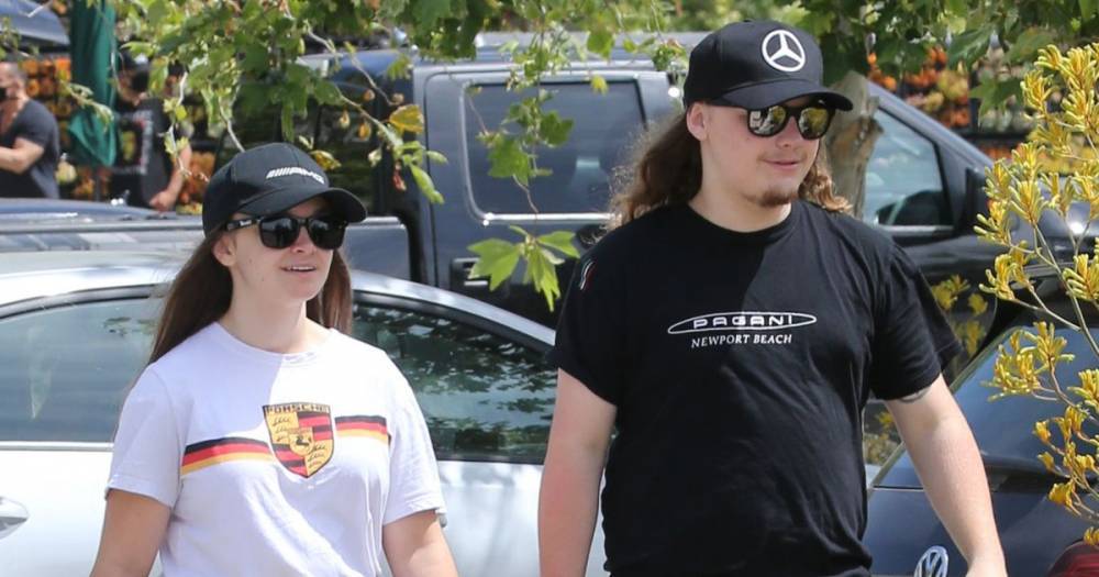 Michael Jackson - Michael Jackson's rarely seen son Prince lets long hair flow on walk with girlfriend - mirror.co.uk