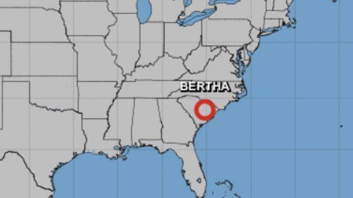 Bertha weakens to tropical depression, brings heavy rainfall to the Carolinas - fox29.com - state Florida - state South Carolina - Charleston, state South Carolina
