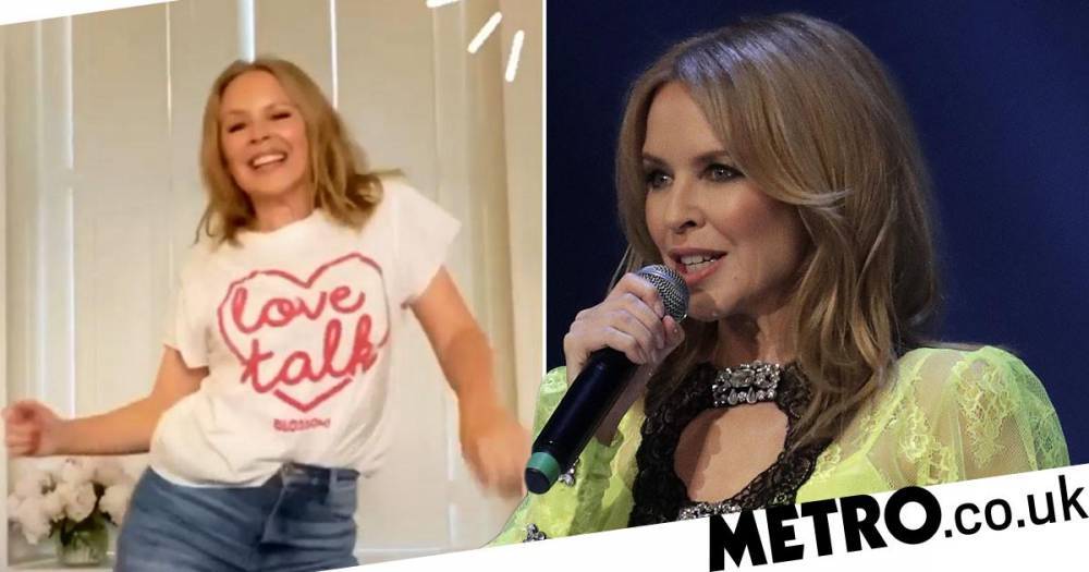 Kylie Minogue - Kylie Minogue isn’t letting lockdown stop her recording new album from her living room - metro.co.uk