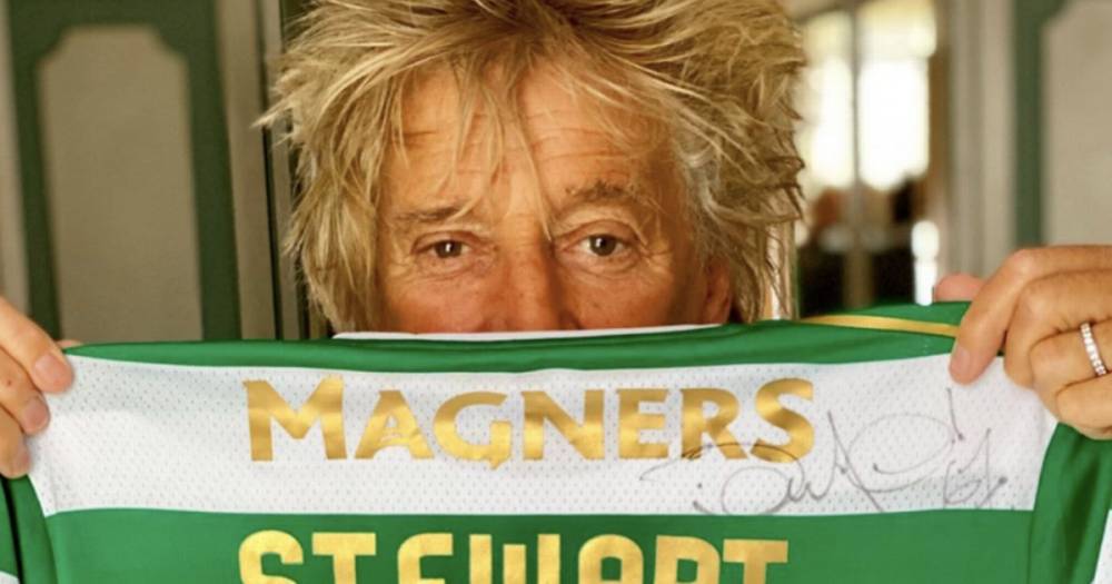 Rod Stewart - Penny Lancaster - Celtic-daft Rod Stewart selling signed shirt and prized possessions to raise cash for NHS - dailyrecord.co.uk - Scotland