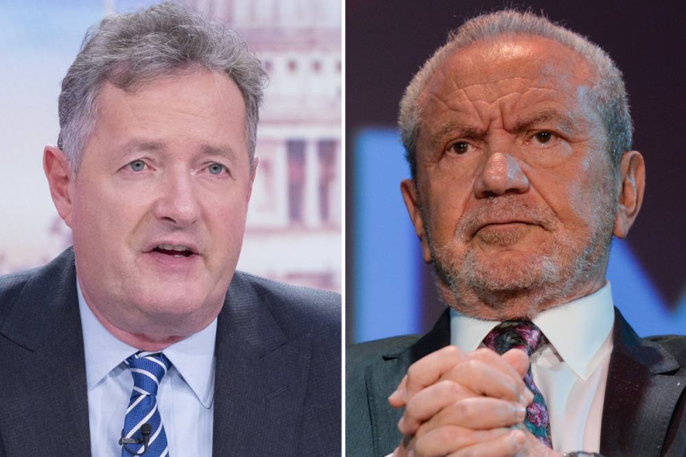 Piers Morgan - Alan Sugar - Lord Sugar reignites row with Piers Morgan as he questions how GMB host can get coronavirus test faster than NHS workers - thesun.co.uk - Britain