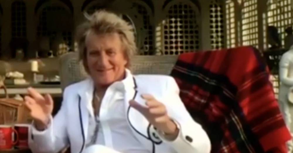 Rod Stewart - Penny Lancaster - Rod Stewart annoys The One Show fans by bragging about luxurious home amid lockdown - dailystar.co.uk