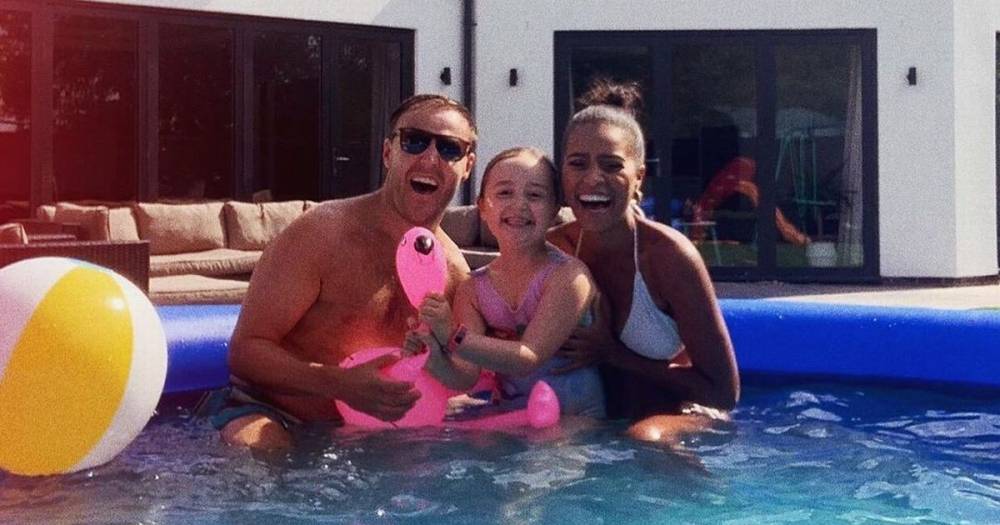 Alan Halsall - Tisha Merry - Lewis Devine - Alan Halsall gushes over daughter and girlfriend Tisha after clash with ex Lucy-Jo - dailystar.co.uk - city Manchester