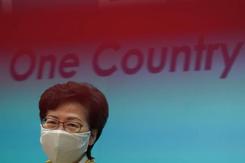 Carrie Lam - Hong Kong leader criticizes 'double standards' over protests - clickorlando.com - Usa - Britain - Hong Kong - city Hong Kong