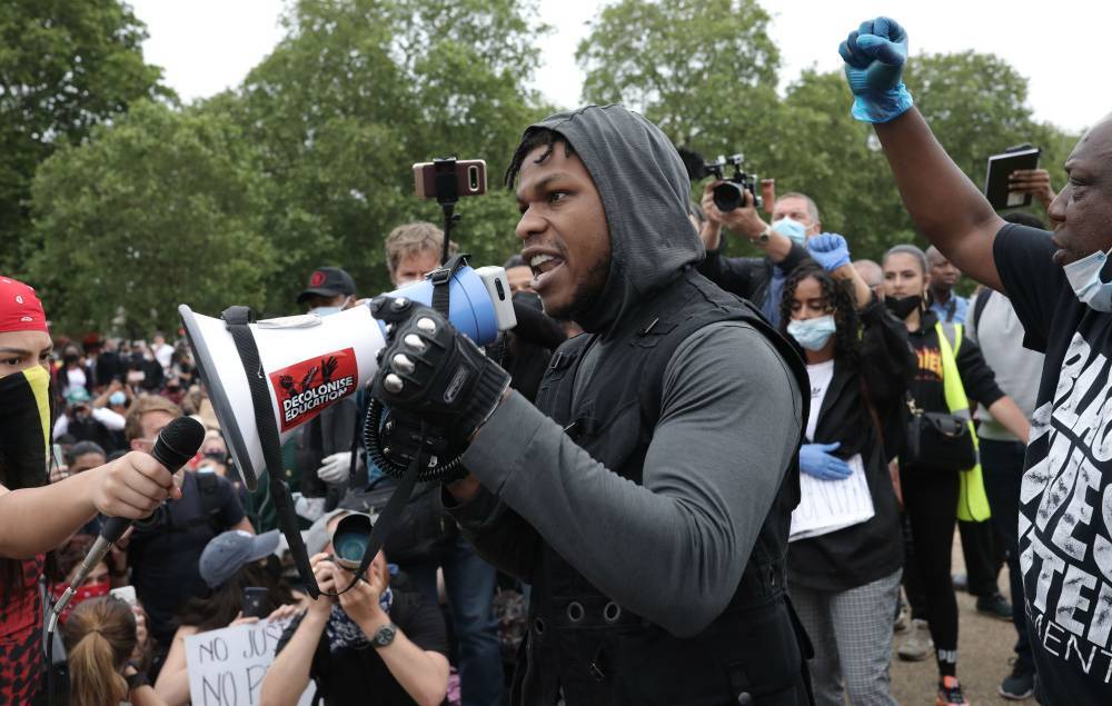 John Boyega - George Floyd - Derek Chauvin - Watch John Boyega address Black Lives Matter protest in London’s Hyde Park - nme.com - Usa - city London - county George - county Hyde - city Minneapolis - county Floyd