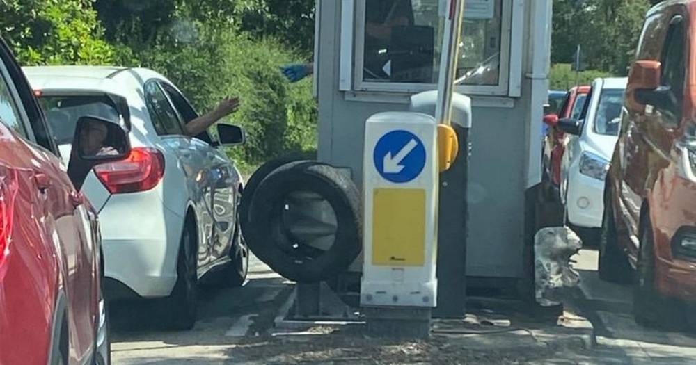 Toll booth operators scrap 12p charge for those travelling south after coronavirus concerns - manchestereveningnews.co.uk - county Cheshire