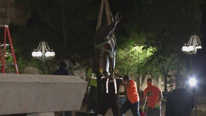 Jeff Cole - Frank Rizzo statue removed from plaza, South Philly mural to be replaced - fox29.com - city Philadelphia