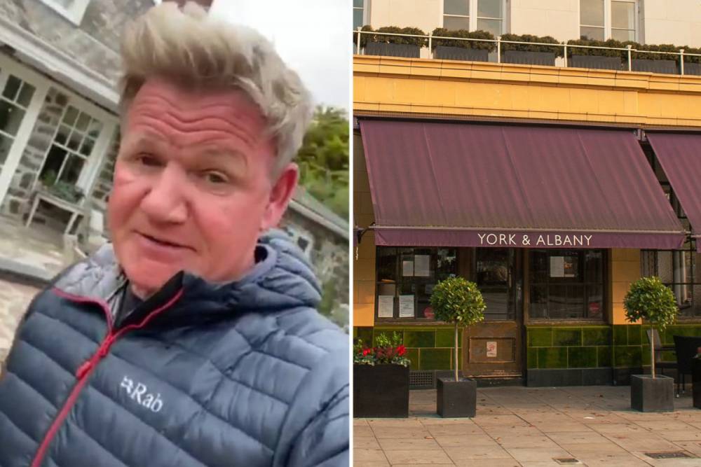 Gordon Ramsay - Gordon Ramsay is reopening his second London restaurant as he runs his business empire from lockdown in Cornwall - thesun.co.uk - county York - Albany