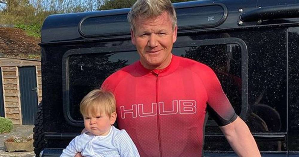 Gordon Ramsay - Gordon Ramsay shares adorable new photo of son Oscar – and fans can't believe how alike they look! - msn.com