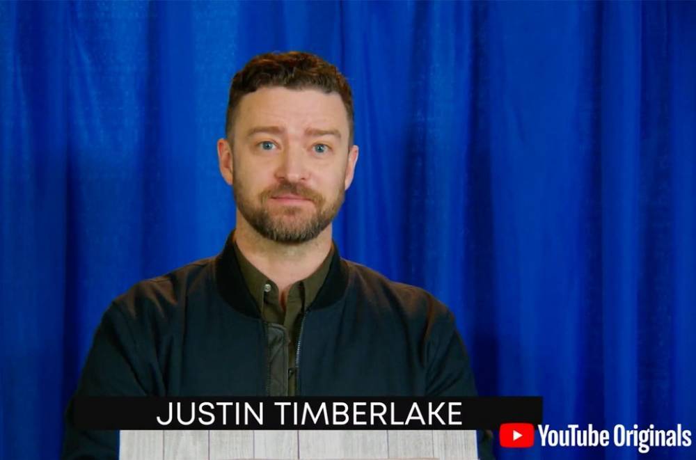 Justin Timberlake - Justin Timberlake Helps Open YouTube's Dear Class of 2020 Celebration - billboard.com