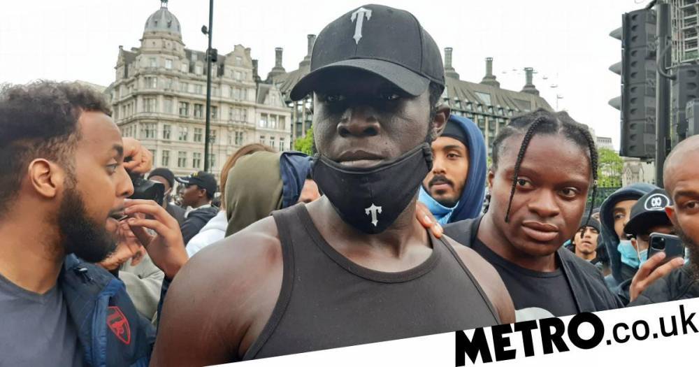 Anthony Joshua - John Boyega - Luke Trotman - George Floyd Protests - Stormzy emerges from lockdown to attend Black Lives Matter protests in London - metro.co.uk - city London