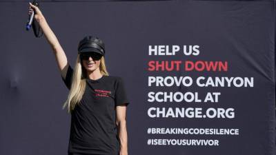 Paris Hilton - Paris Hilton protest calls for closure of Utah school - clickorlando.com - state Utah - county Canyon
