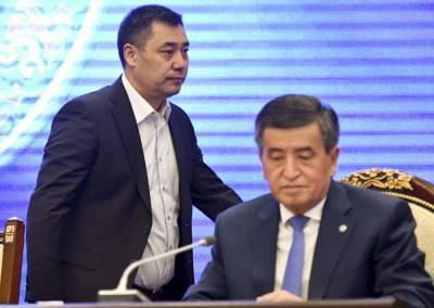 Sooronbai Jeenbekov - Kyrgyzstan's prime minister becomes acting president - clickorlando.com - city Moscow - state Friday - Kyrgyzstan - city Bishkek