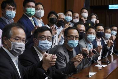Carrie Lam - US sanctions 4 Chinese officials over Hong Kong crackdown - clickorlando.com - China - city Beijing - Usa - Hong Kong - city Hong Kong