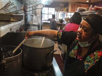 Bronx restaurant becomes soup kitchen to help community during pandemic - foxnews.com - New York - Mexico - county Bronx
