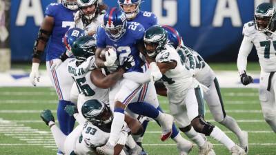 Eagles drop divisional matchup against Giants 27-17 - fox29.com - New York - city New York - state New Jersey - Philadelphia, county Eagle - county Eagle - county Rutherford - city Philadelphia, county Eagle - Jersey