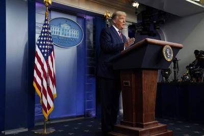 Donald Trump - Networks cut away from Trump's White House address - clickorlando.com - New York - state Pennsylvania - Georgia - county Anderson - county Cooper