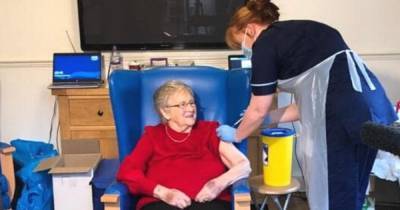 Hamilton woman is first care home resident in Scotland to receive Covid vaccine - dailyrecord.co.uk - Scotland - city Hamilton