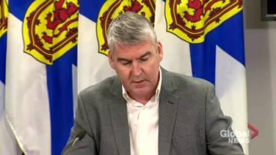 Nova Scotia - Stephen Macneil - Robert Strang - Coronavirus: Nova Scotia allowing up to 10 people to gather for holidays, but strongly discourages travel - globalnews.ca