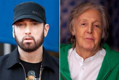 Taylor Swift - Paul Maccartney - Eminem gives no respect to Paul McCartney with surprise album release - nypost.com