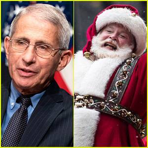 Anthony Fauci - Dr. Fauci Says He Vaccinated Santa Claus During a Trip to the North Pole - justjared.com - county Hall - city Santa - city Santa Claus