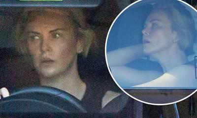 Charlize Theron - George Floyd - Charlize Theron zooms in luxe Porsche Macan in Beverly Hills after workout ahead of holiday week - dailymail.co.uk - city Beverly Hills