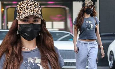 Justin Bieber - Health - Madison Beer gives peek at taut tummy in Labyrinth crop top for Christmas shopping in Beverly Hills - dailymail.co.uk - city Beverly Hills