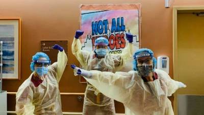 Pandemic Abroad: Community spirit lifts frontline staff - rte.ie - New York - city New York - city Columbia