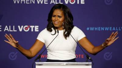 Michelle Obama - Roddy Ricch - Michelle Obama joins The Roots for digital music festival to encourage people to register to vote - foxnews.com