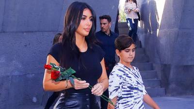 Kourtney Kardashian - Kim Kardashian - Kim Kardashian Proves She’s The Best Babysitter By Letting Mason, 10, Chow Down On Junk Food — Pic - hollywoodlife.com