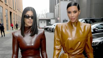 Kourtney Kardashian - Kim Kardashian - Kim Kardashian Lets Kourtney Kardashian’s Son Mason Have Junk Food as She Babysits - etonline.com
